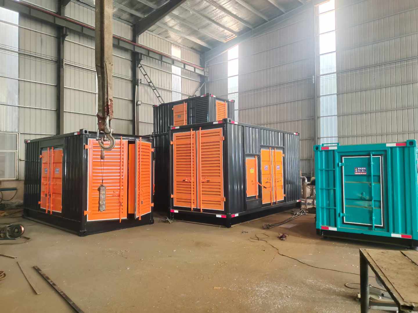 喀喇沁500kw柴油发电机组可以带动多少功率设备？